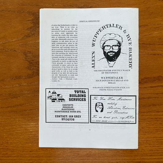 Spiritual Horizons 4