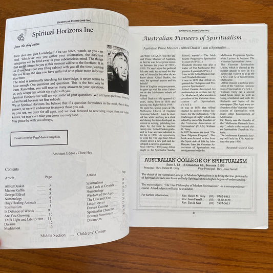 Spiritual Horizons 1