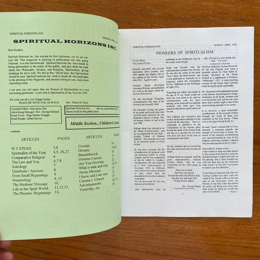 Spiritual Horizons 7