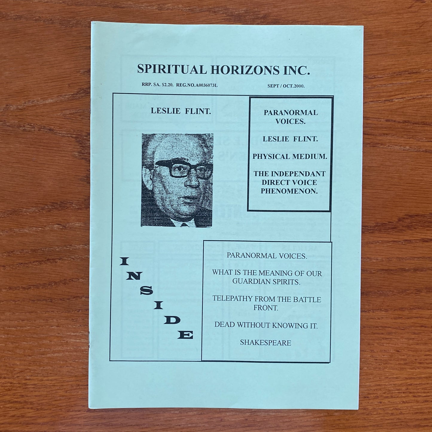 Spiritual Horizons 15