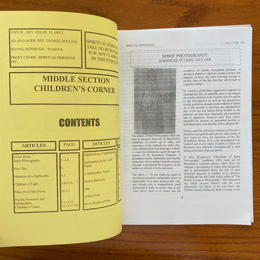 Spiritual Horizons 19