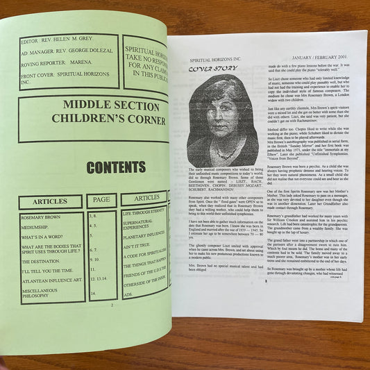 Spiritual Horizons 17