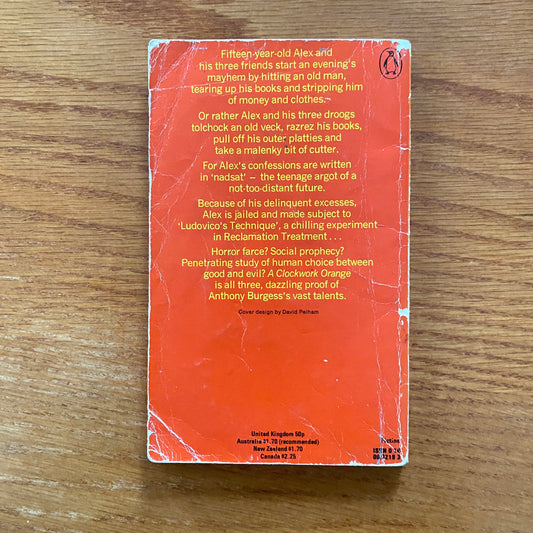 A Clockwork Orange - Anthony Burgess