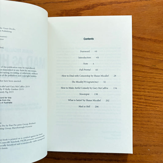 Shaun Micallef - Mad As Hell And Back