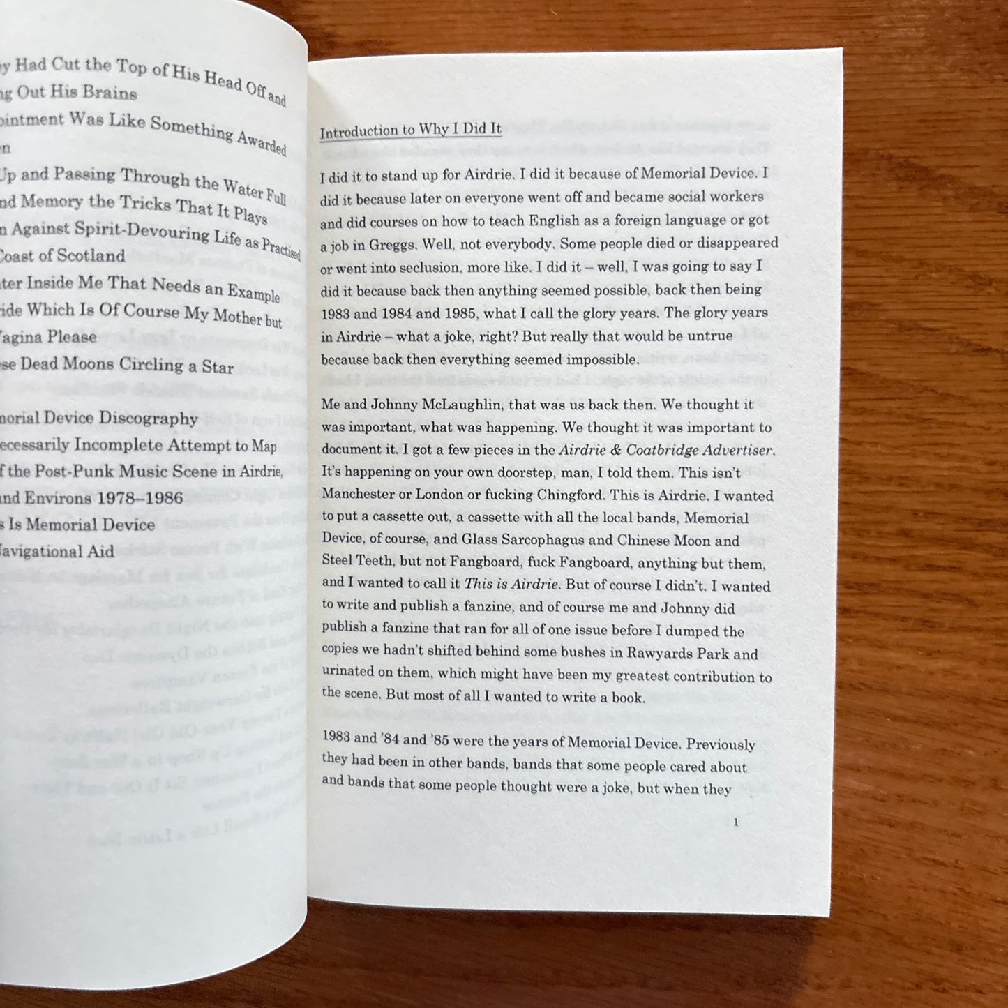 This Is Memorial Device - David Keenan