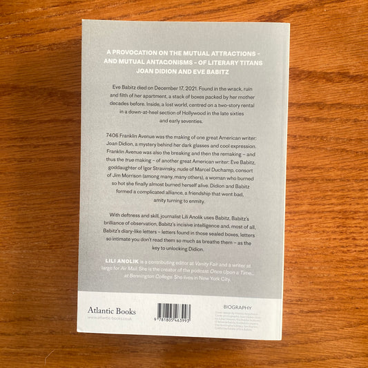 Didion & Babitz - Lili Anolik