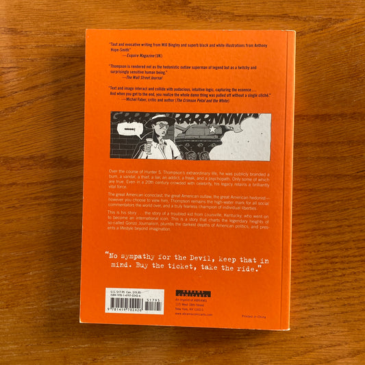 Gonzo: A Graphic Biography of Hunter S. Thompson - Will Bingley