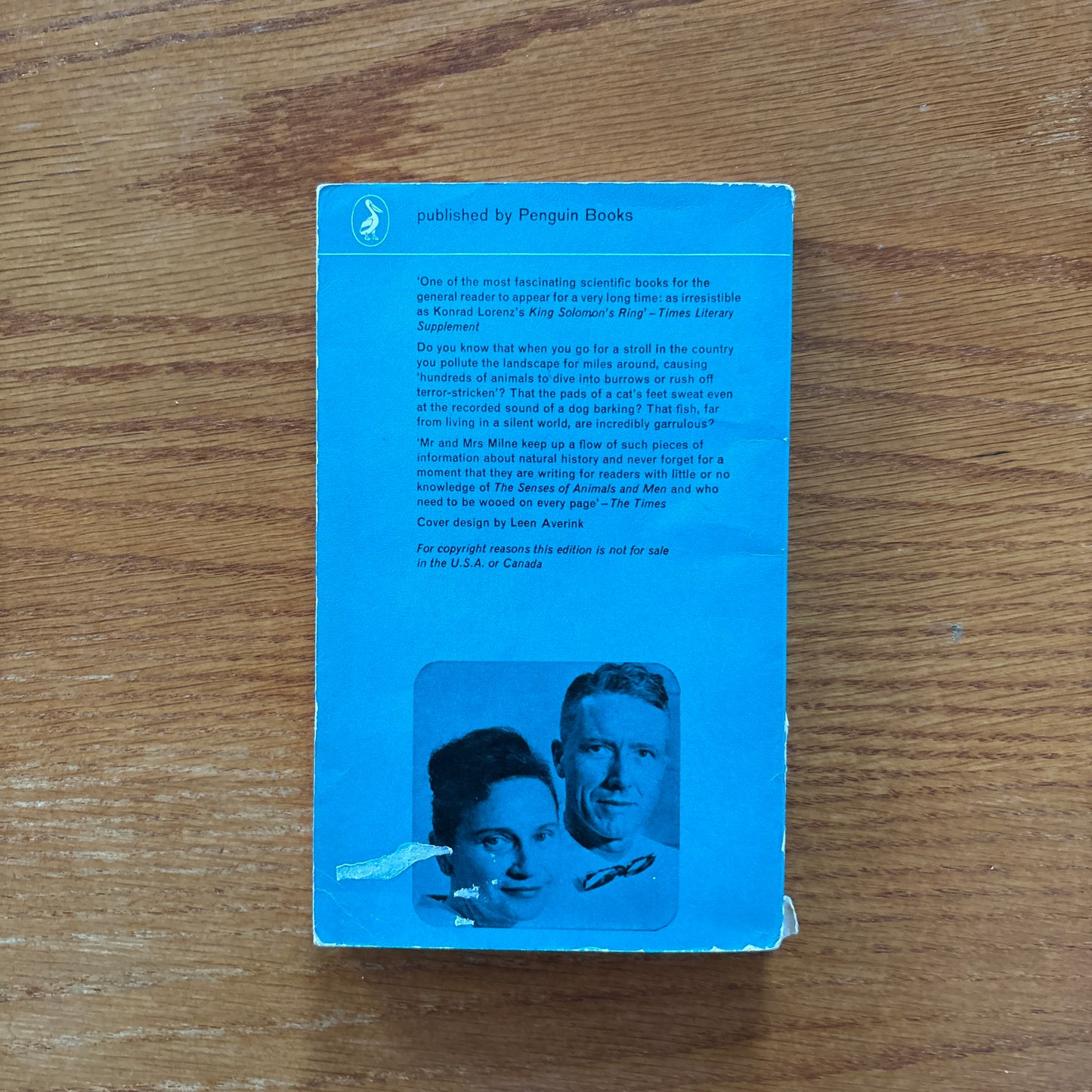The Senses of Animals and Men - Lorus & Margery Milne
