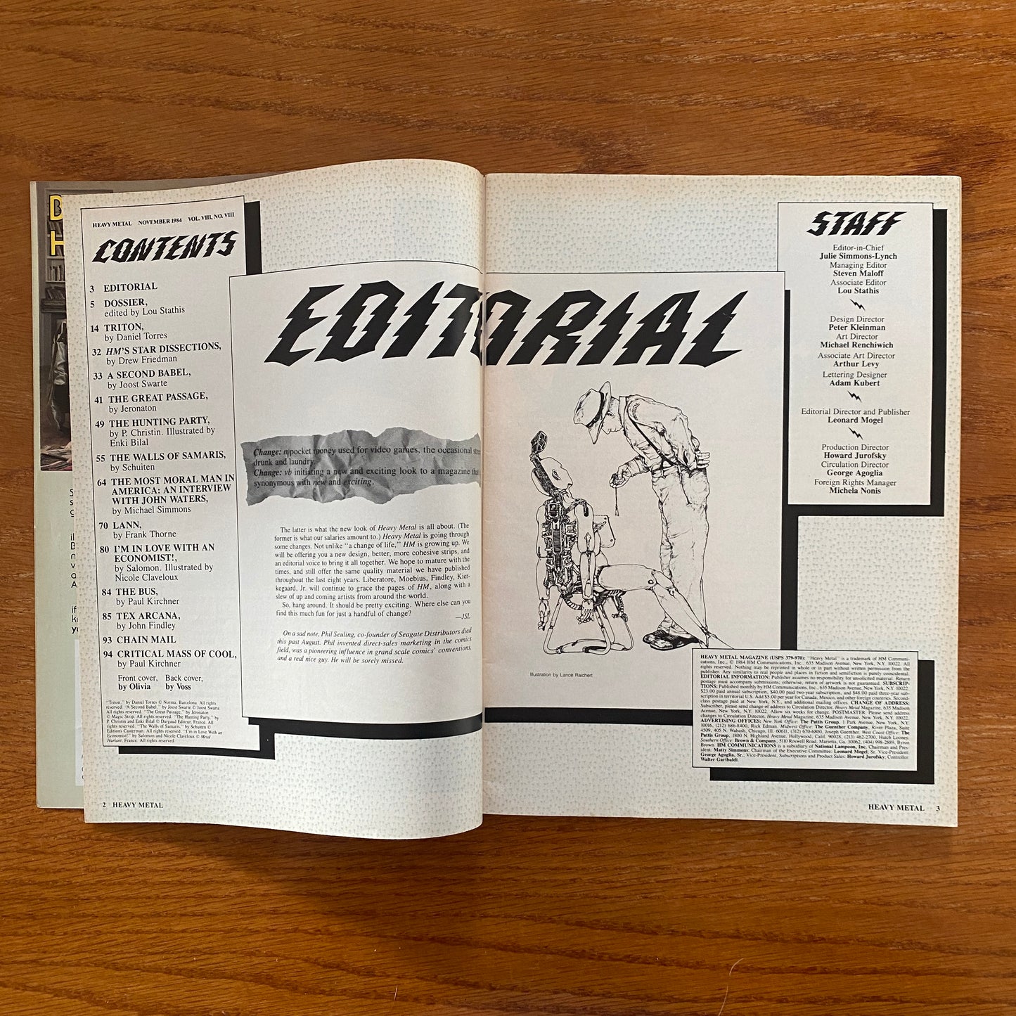 V8.8 Heavy Metal - Nov 1984