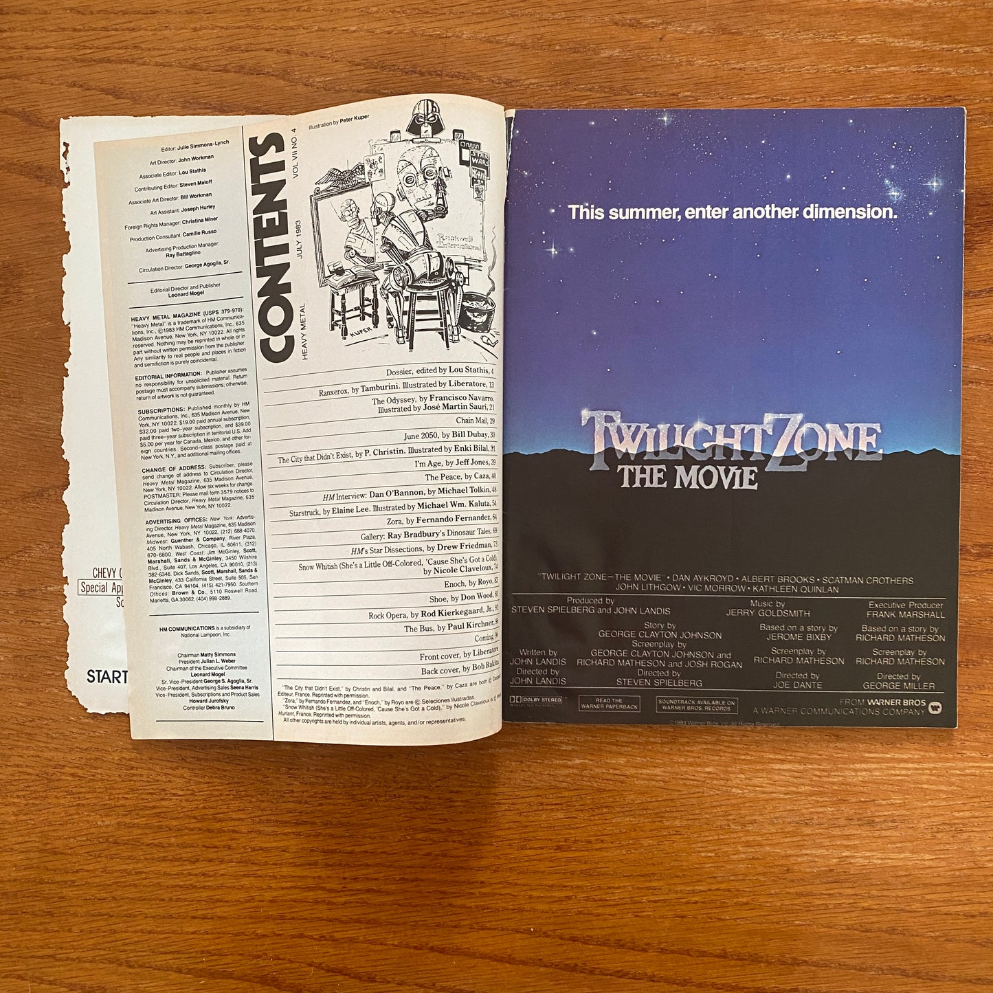 V7.4 Heavy Metal - July 1983