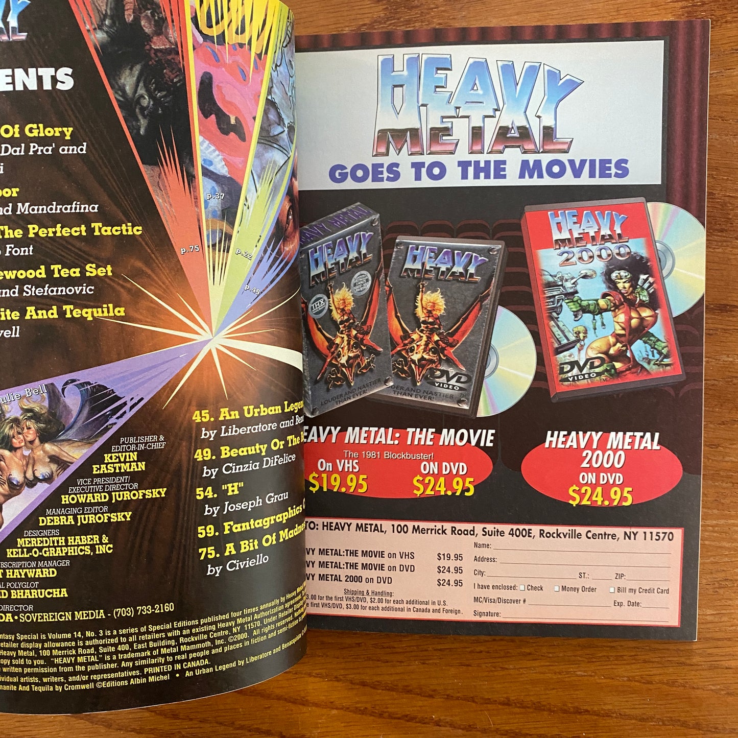V14.3 Heavy Metal - FALL 2000