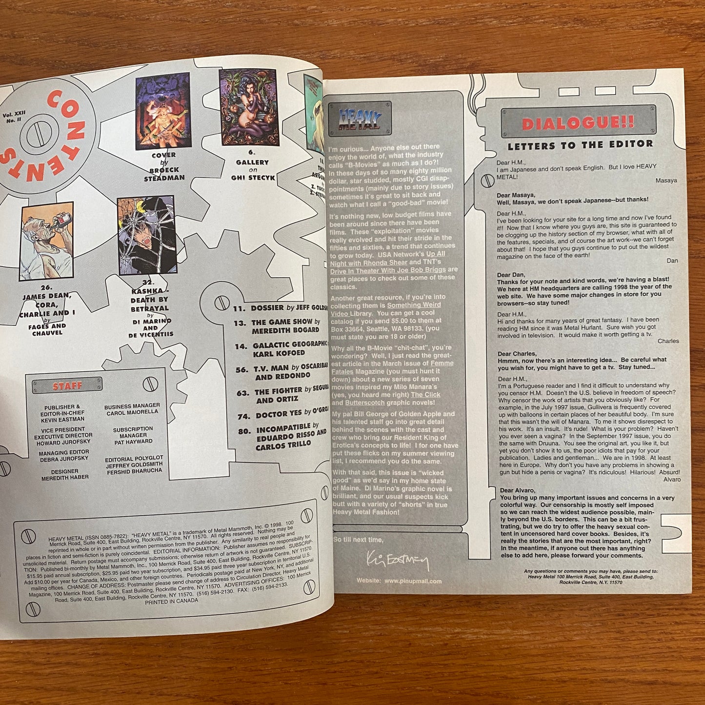 V22.2 Heavy Metal - May 1998