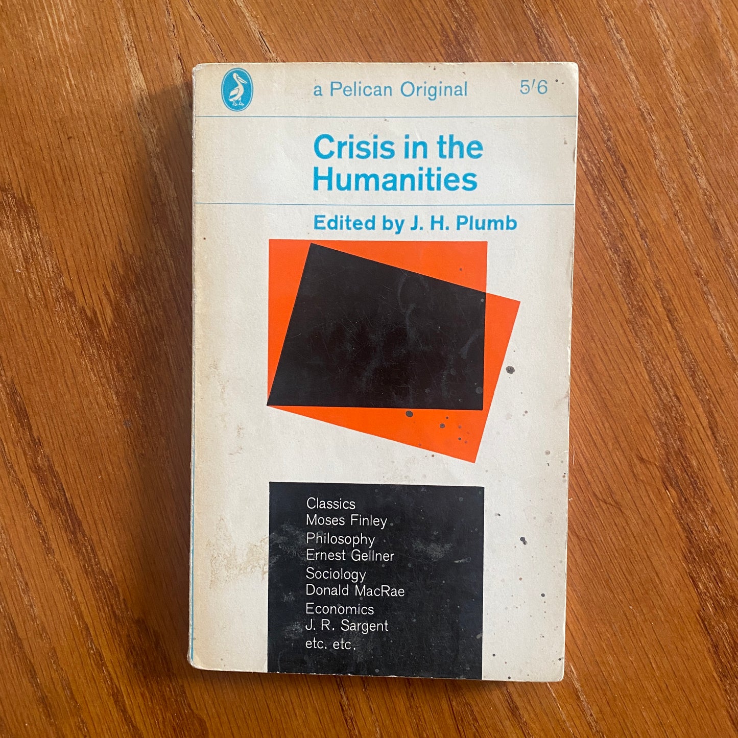 Crisis In The Humanities - J.H Plumb