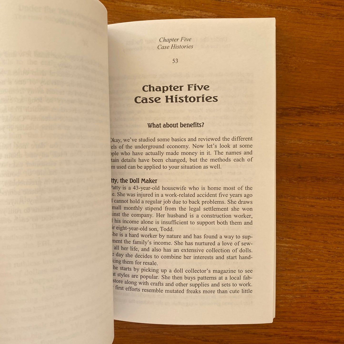 Under The Table And Into Your Pocket - Bill Wilson