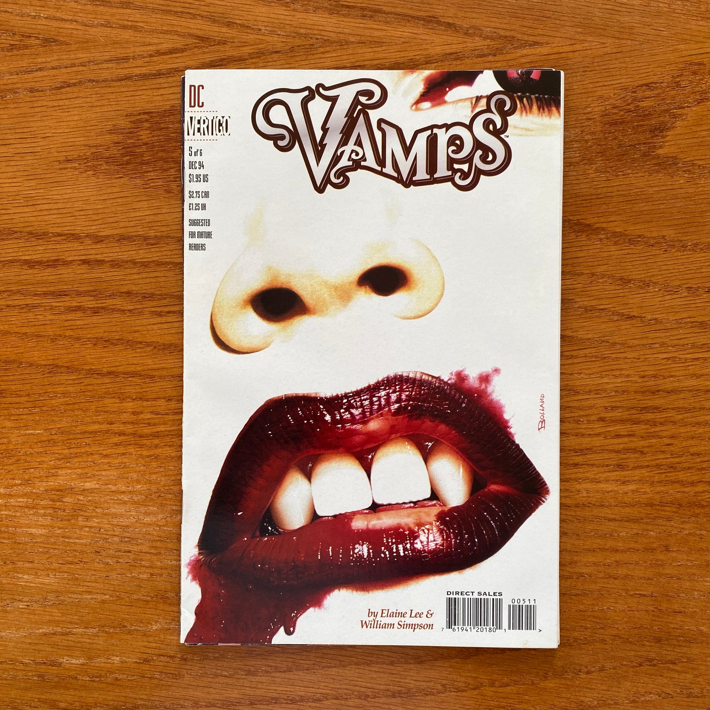 vamps comic
