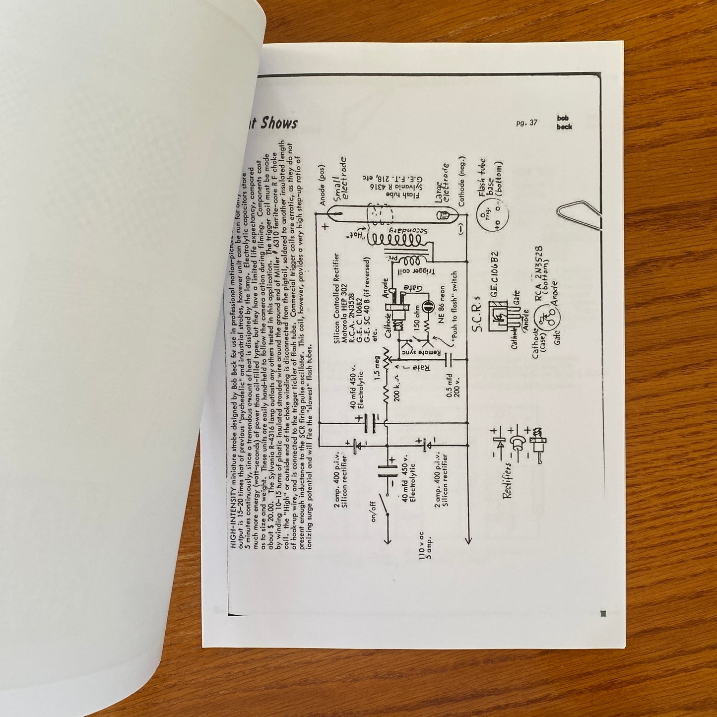 Light Show Manual - Bob Beck