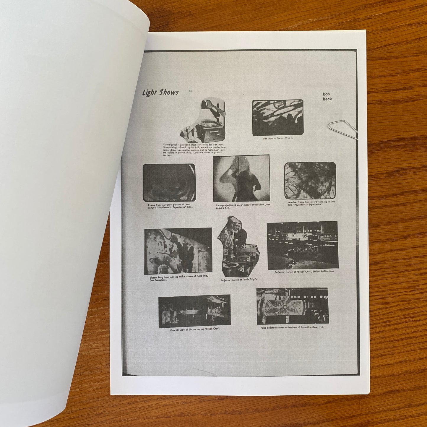 Light Show Manual - Bob Beck