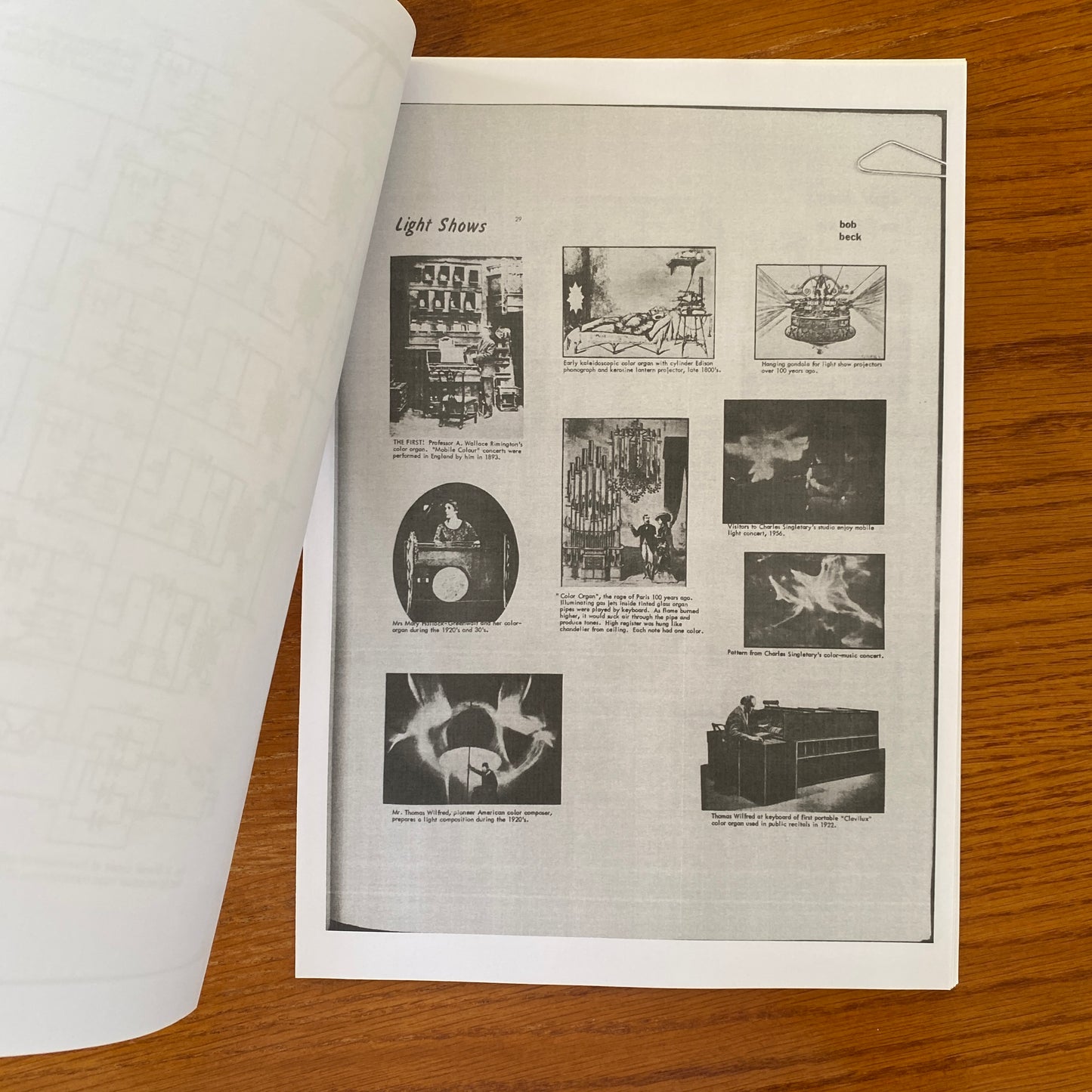 Light Show Manual - Bob Beck