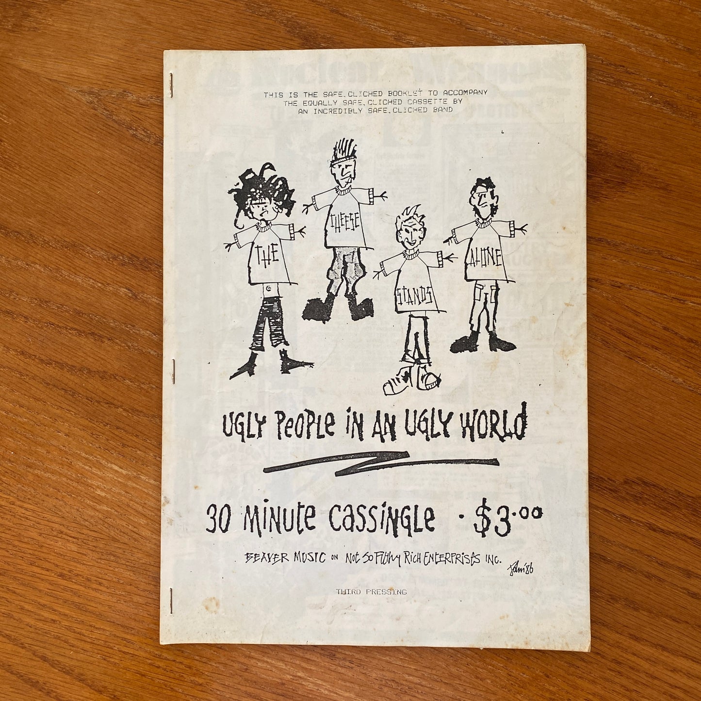 The Cheese Stands Alone: Ugly People In An Ugly World