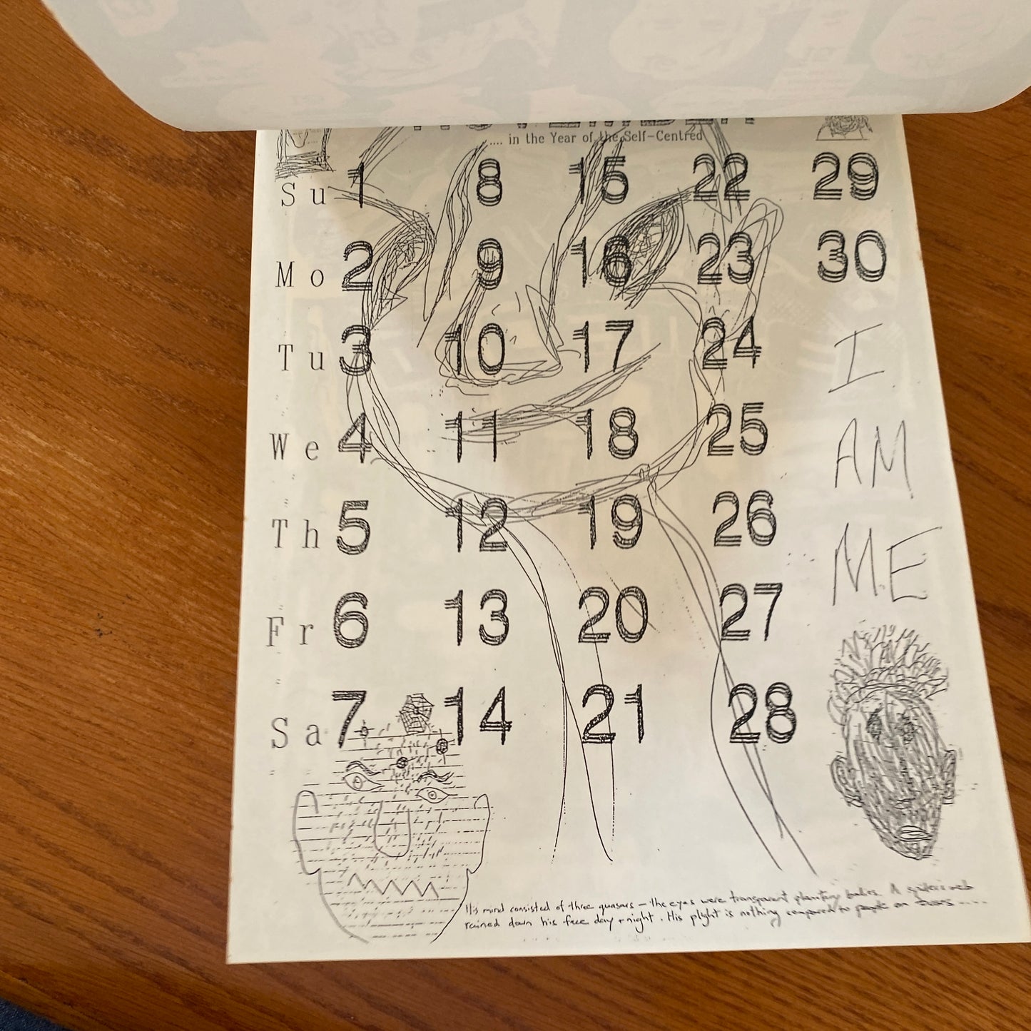 Maggot Death 1992 Calendar