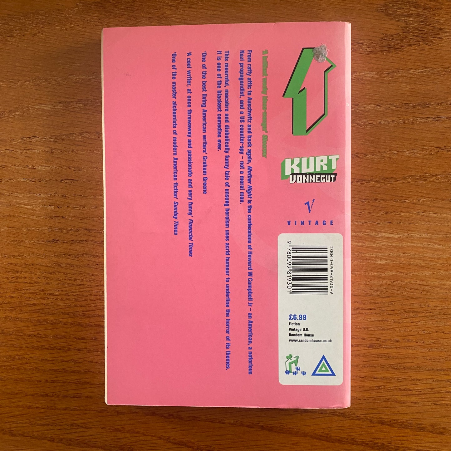 Kurt Vonnegut - Mother Night