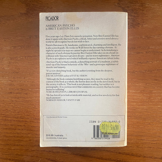 Bret Easton Ellis - American Psycho