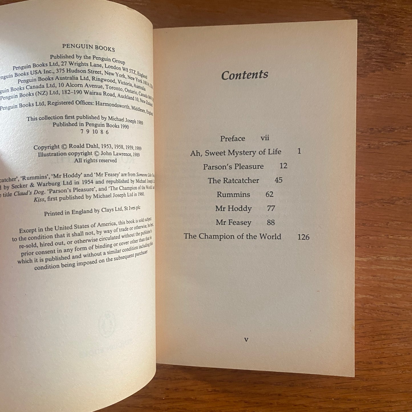 Roald Dahl - Ah, The Sweet Mystery Of Life