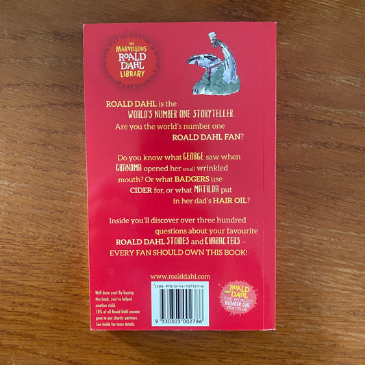 Roald Dahl - Splendiferous Quiz Book