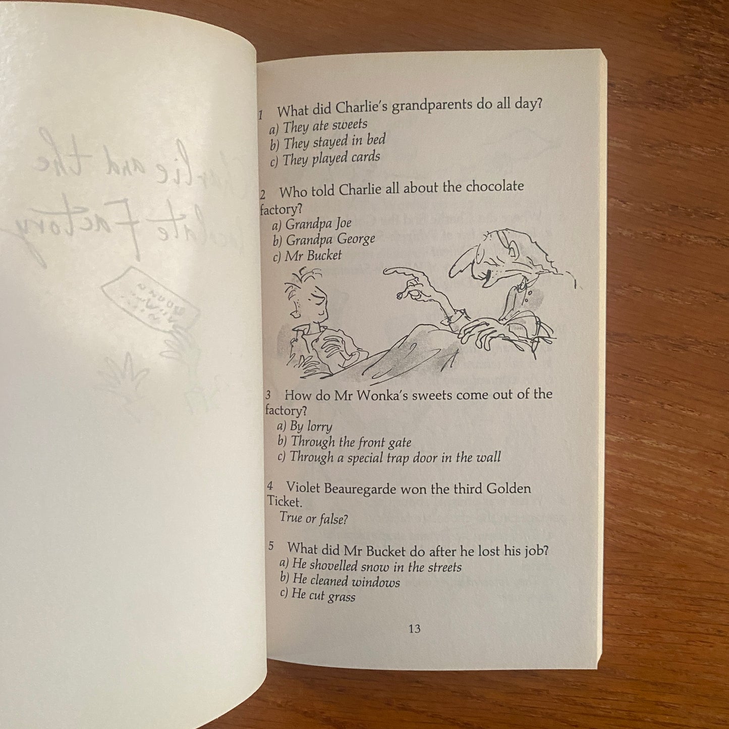 Roald Dahl - Splendiferous Quiz Book