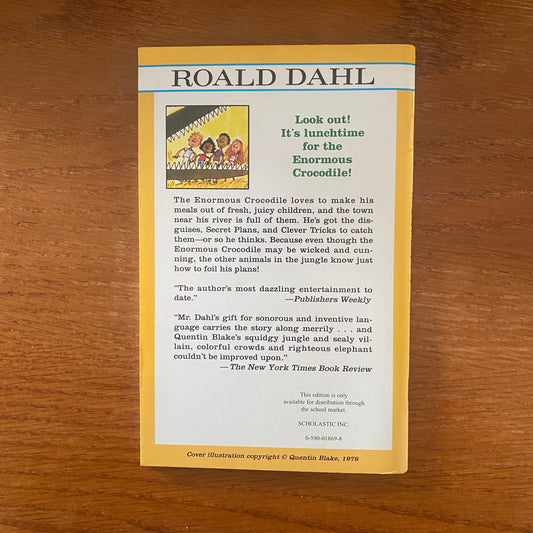 Roald Dahl - The Enormous Crocodile