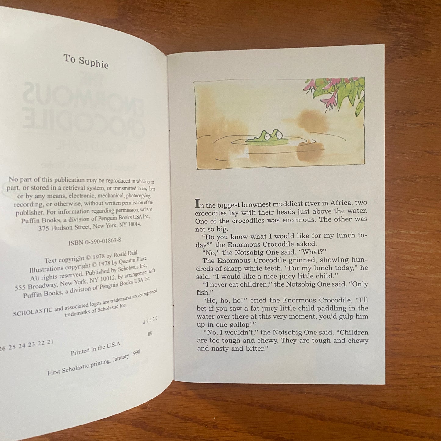 Roald Dahl - The Enormous Crocodile