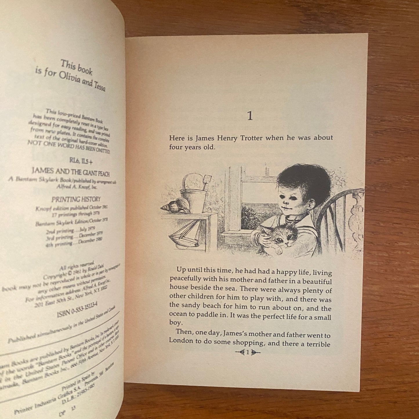 Roald Dahl - James And The Giant Peach