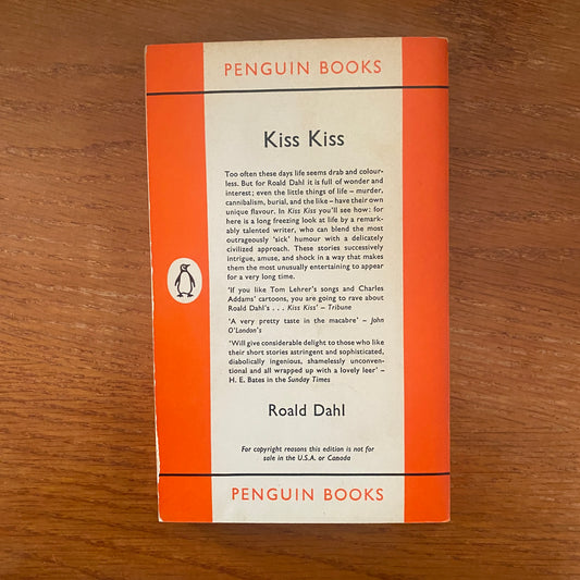 Roald Dahl - Kiss Kiss