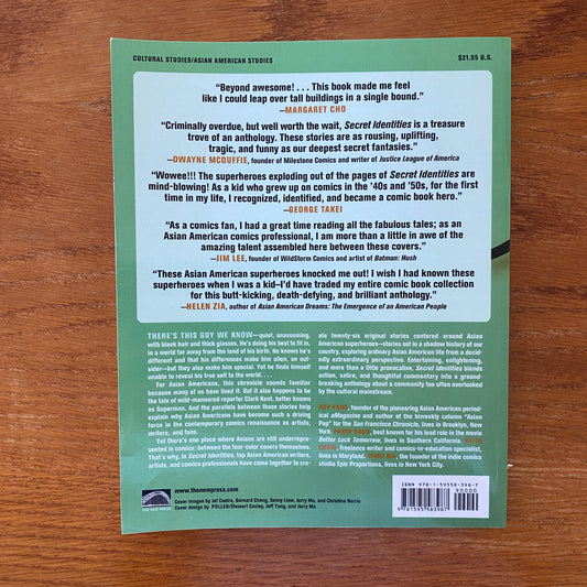 Secret Identities: The Asian American Superhero Anthology - Jeff Yang, Parry Shen, Keith Chow, & Jerry Ma