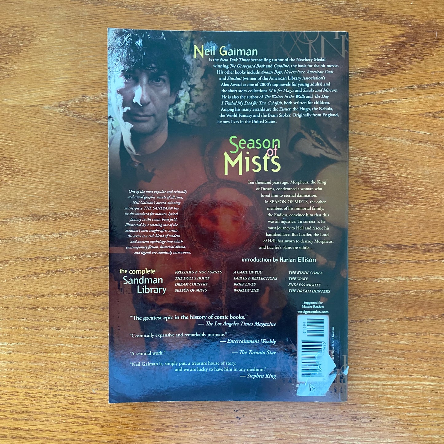 Sandman: Season Of Mists - Neil Gaiman