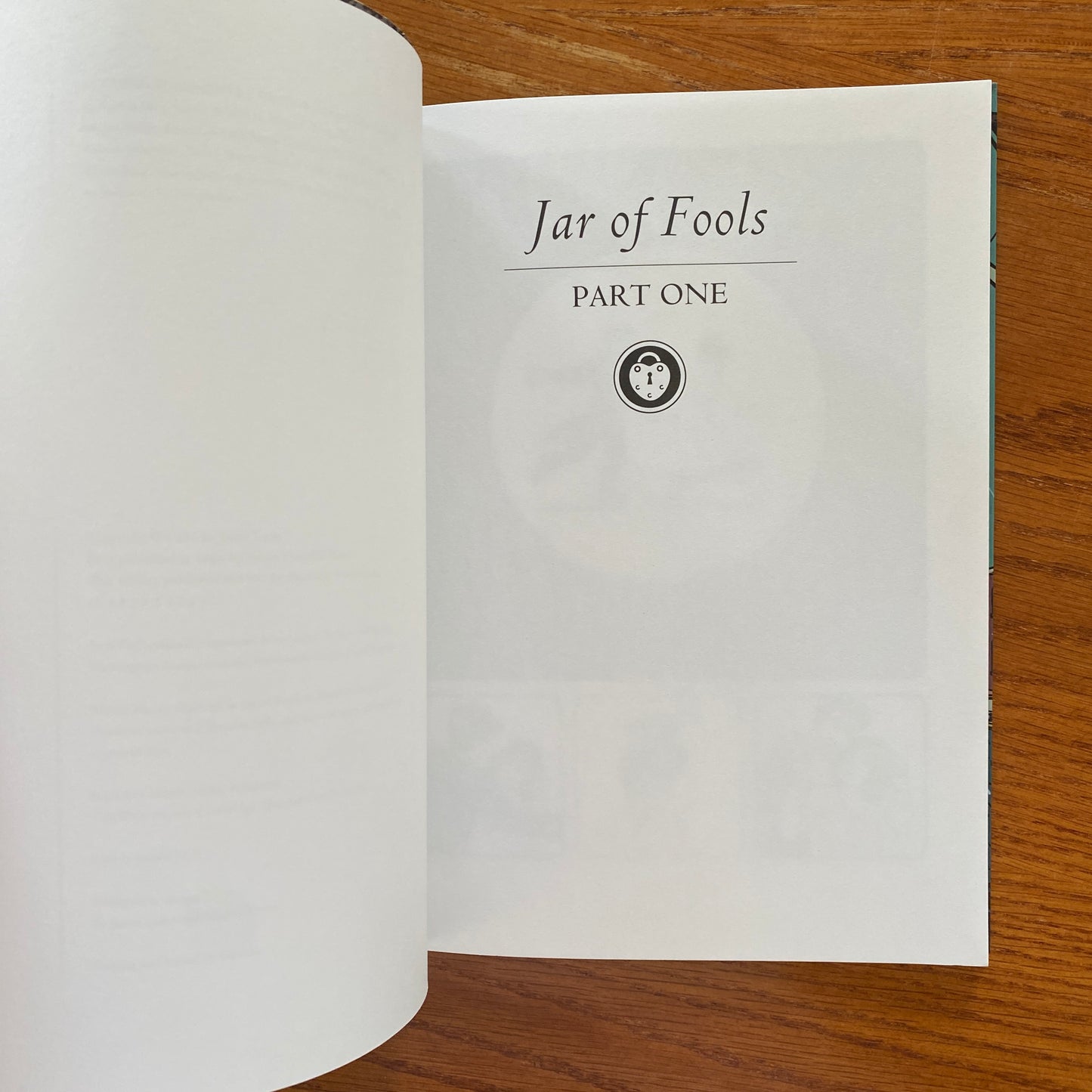 Jar of Fools - Jason Lutes