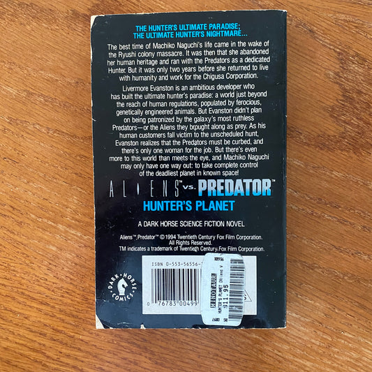 Aliens vs. Predator: Hunter's Planet - David Bischoff