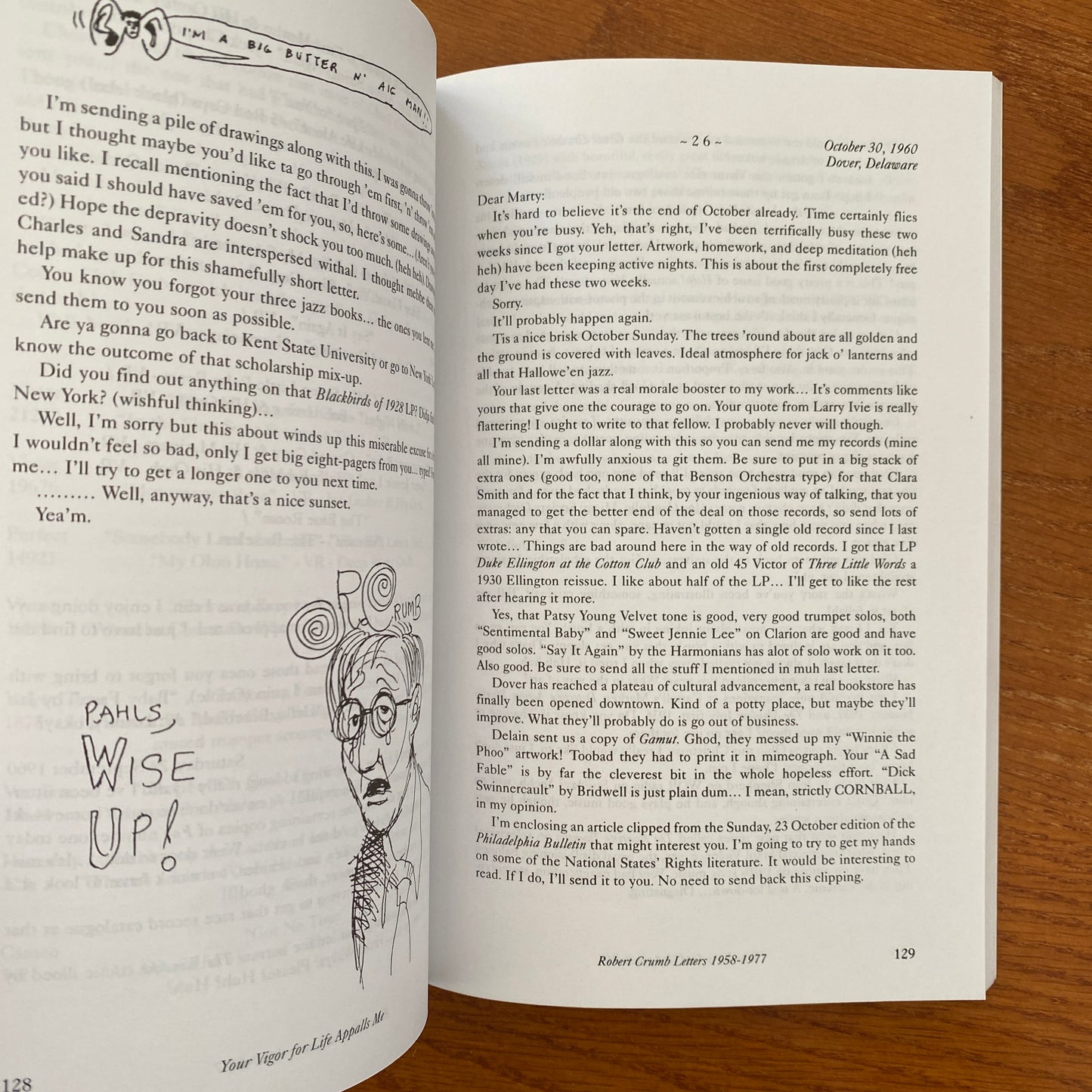 Robert Crumb - Your Vigor For Life Appalls Me