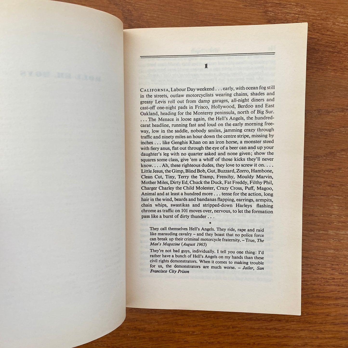 Hunter S. Thompson - Hell's Angels