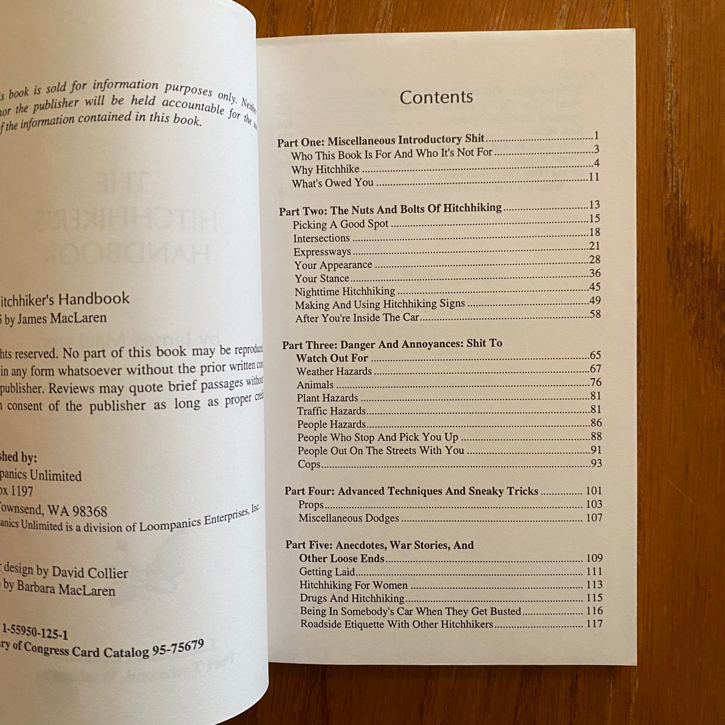 The Hitchhiker’s Handbook - James MacLaren