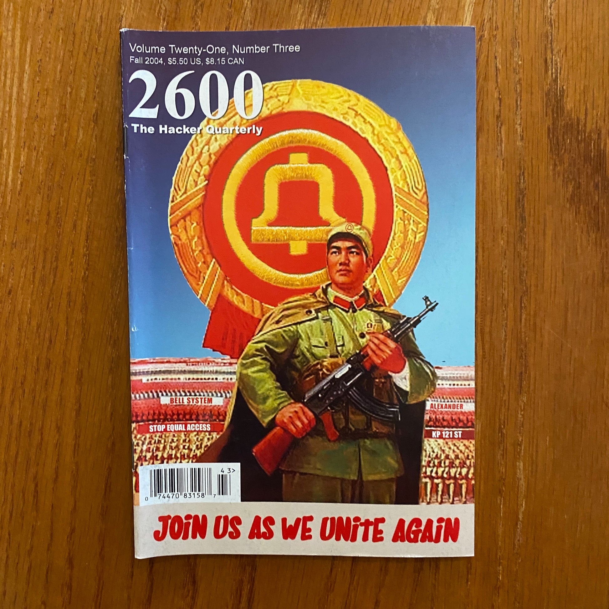 Second hand books , rumor books , 2600 magazine, hacking magazine