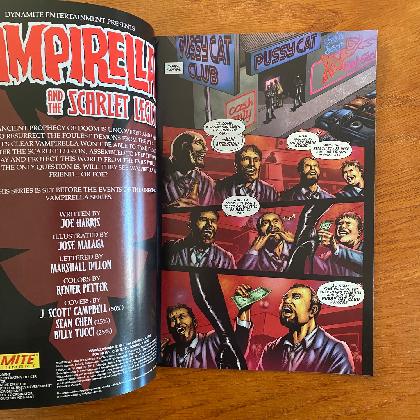 Vampirella and The Scarlet Legion