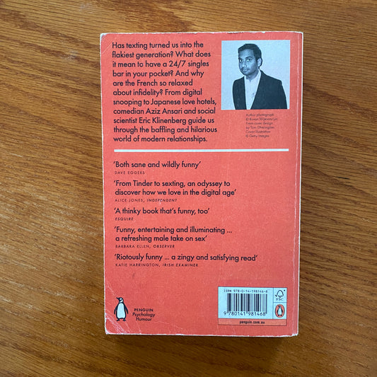 Aziz Ansari & Eric Klineberg - Modern Romance