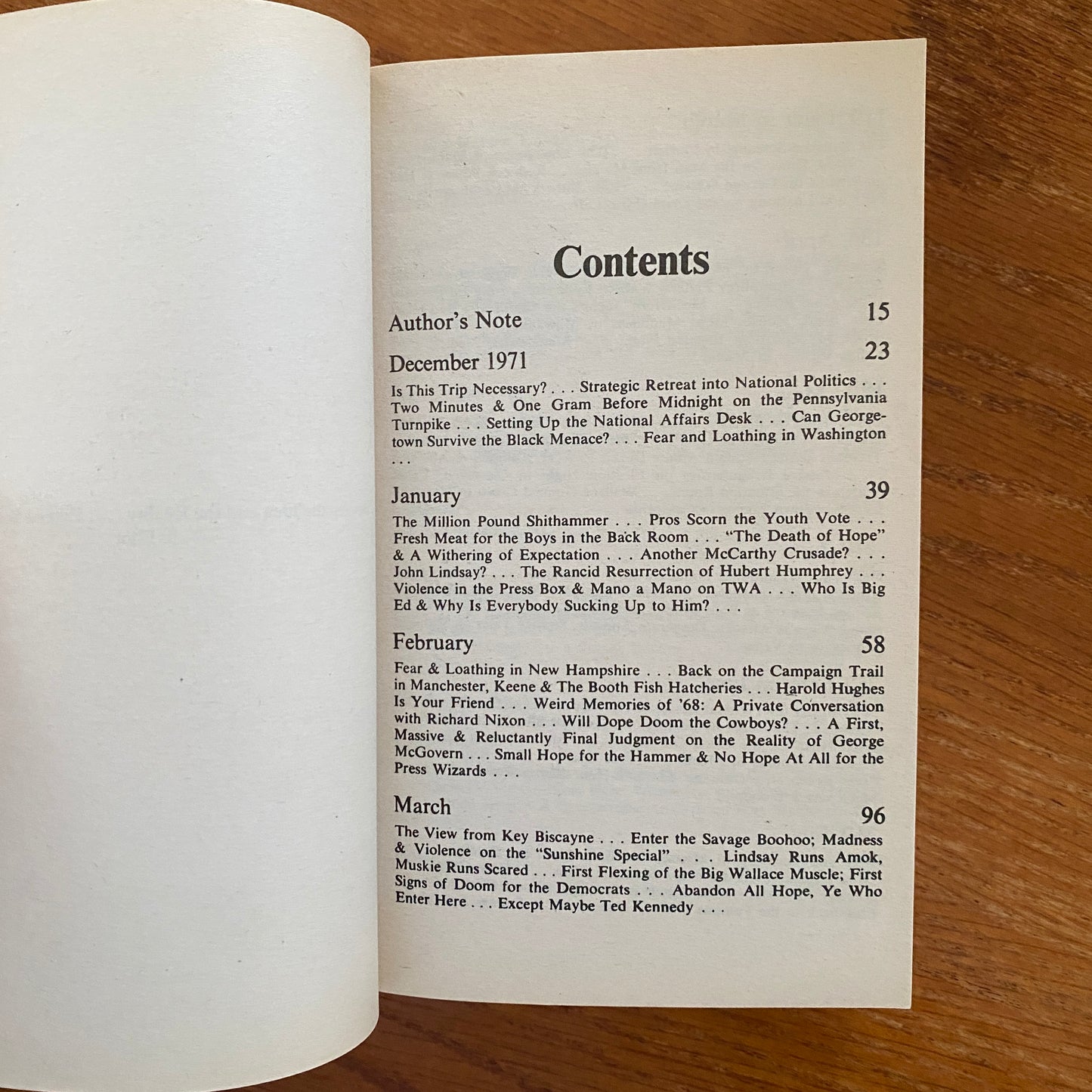 Hunter S. Thompson - Fear And Loathing On The Campaign Train '72