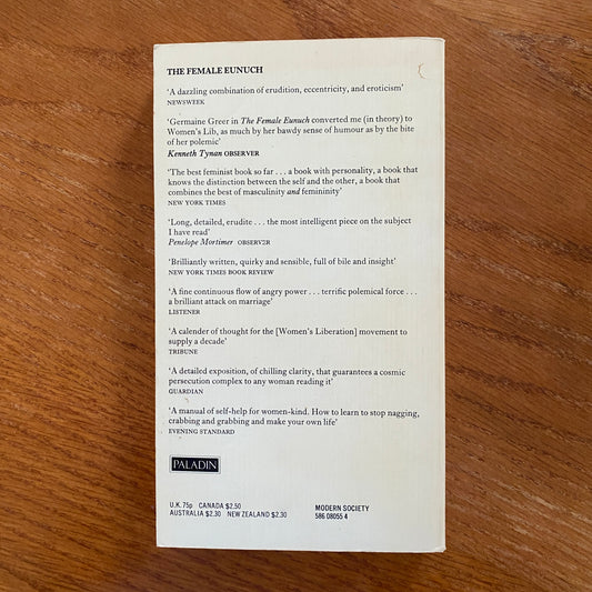 The Female Eunuch - Germaine Greer