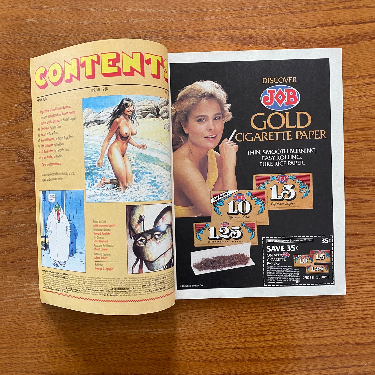 V12.1 Heavy Metal - Spring 1988