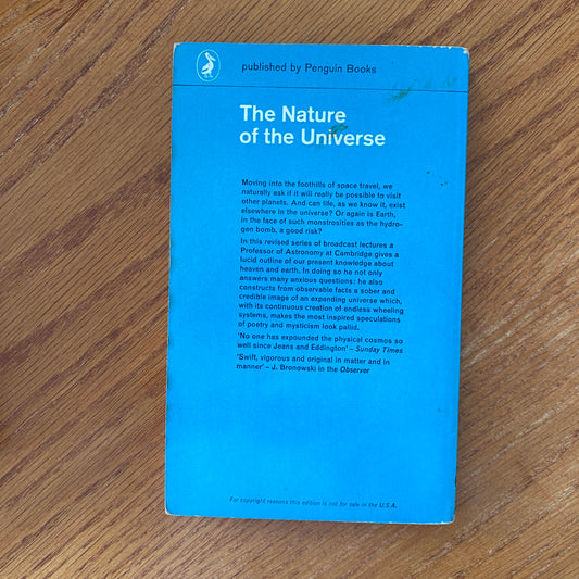 The Nature of the Universe - Fred Hoyle