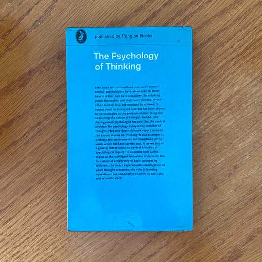 The Psychology of Thinking - Robert Thomson