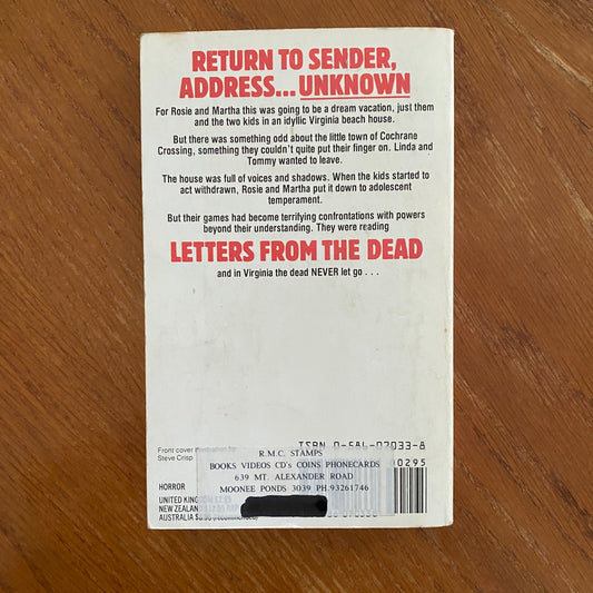 Letters From The Dead - Campbell Black