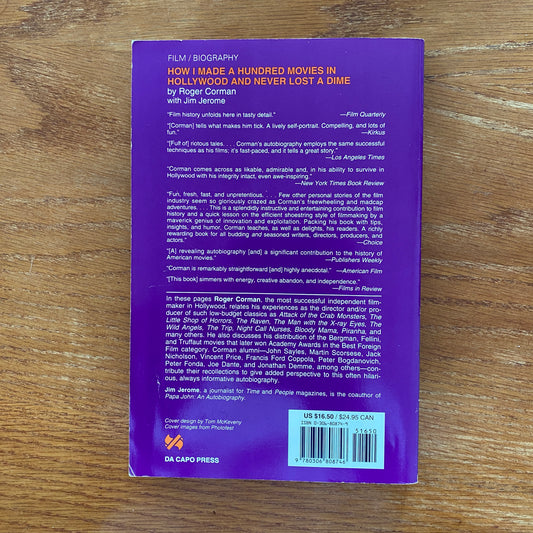 How I Made Hundreds Of Movies In Hollywood And Never Lost A Dime - Roger Corman